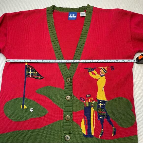 EVAN PICONE golf novelty Cardigan/sweater - Picture 11 of 11